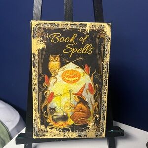 “Book of Spells” Hidden Book; spooky season
